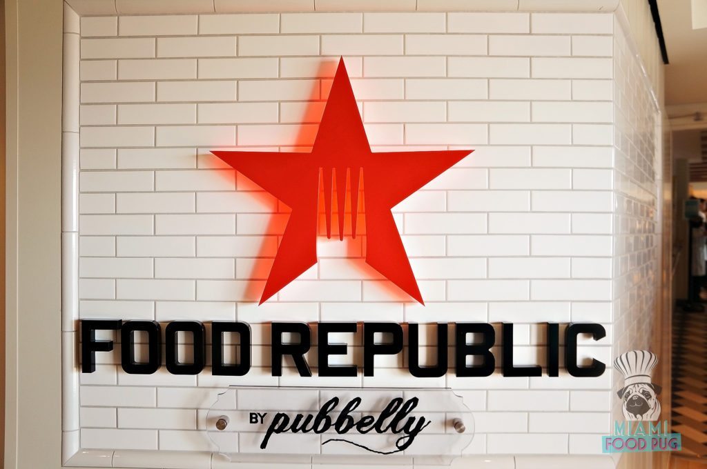 Norwegian Escape - Food Republic - Sign