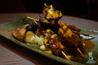 Pisco y Nazca's Anticucho Corazon