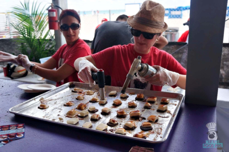 SOBEWFF Grand Tasting Torching S'mores